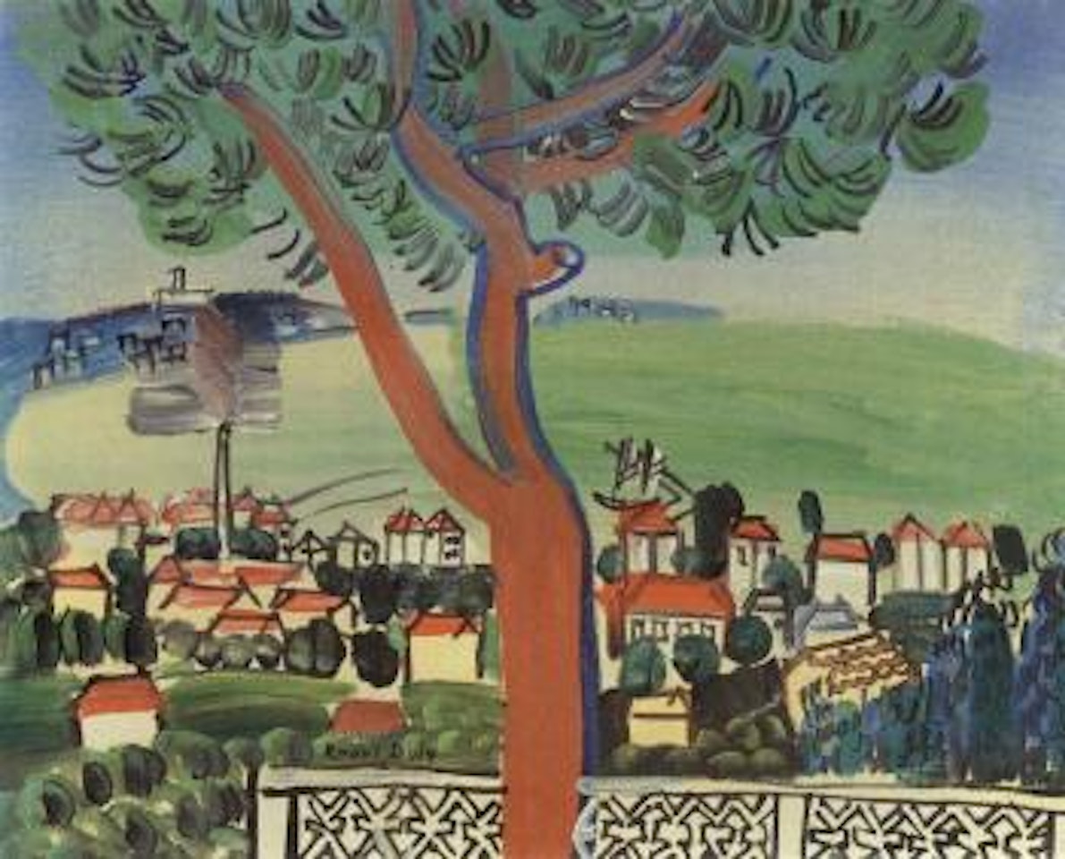 Pin a Golfe-Juan by Raoul Dufy