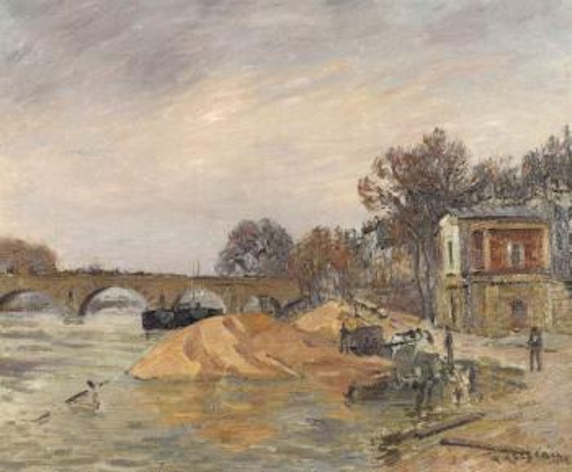 Pont Marie de Paris by Gustave Loiseau