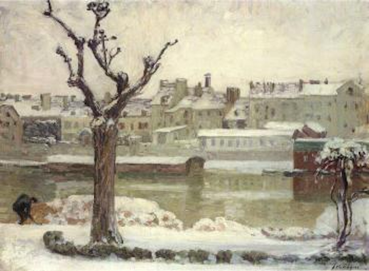 Hiver a Lagny by Henri Lebasque