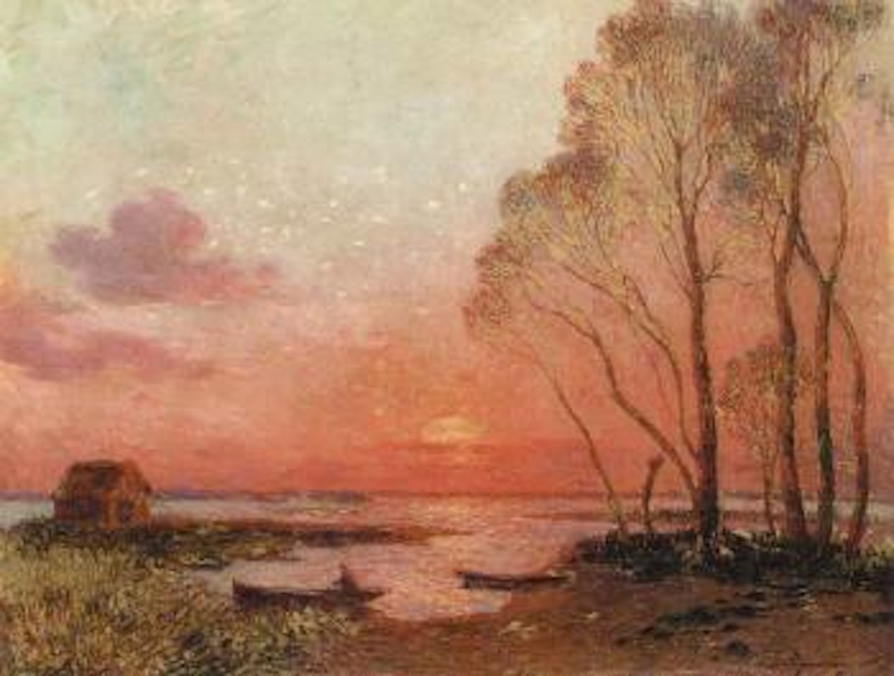 Soleil couchant by Ferdinand du Puigaudeau