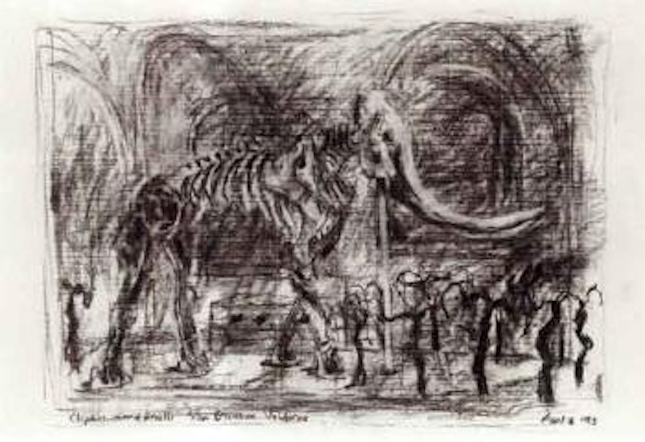 Elephants meridionalls by William Kentridge