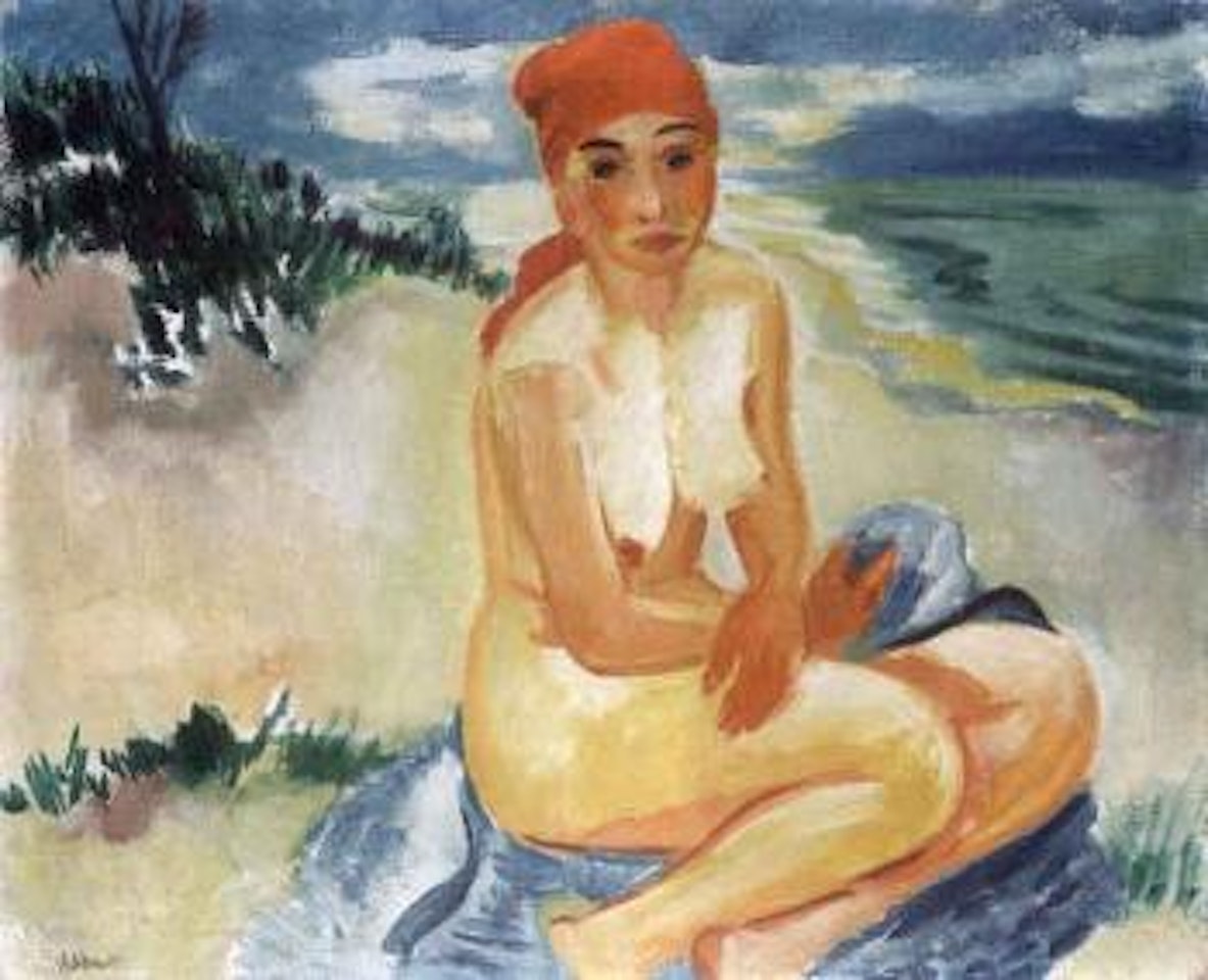 Madchen am Strand by Max Pechstein