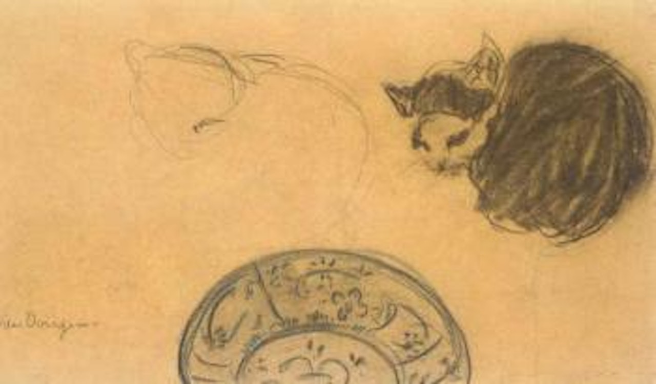 Le chat by Kees van Dongen