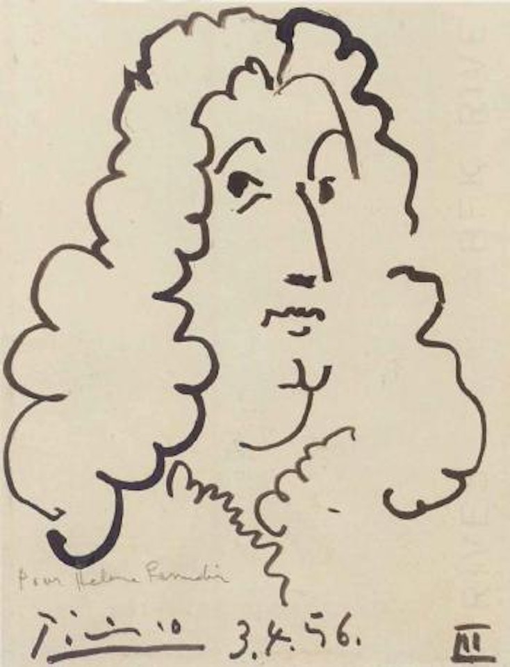 Portrait de Racine by Pablo Picasso