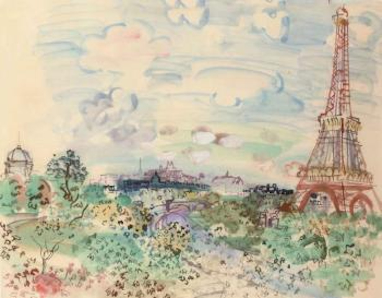 La Tour Eiffel by Raoul Dufy