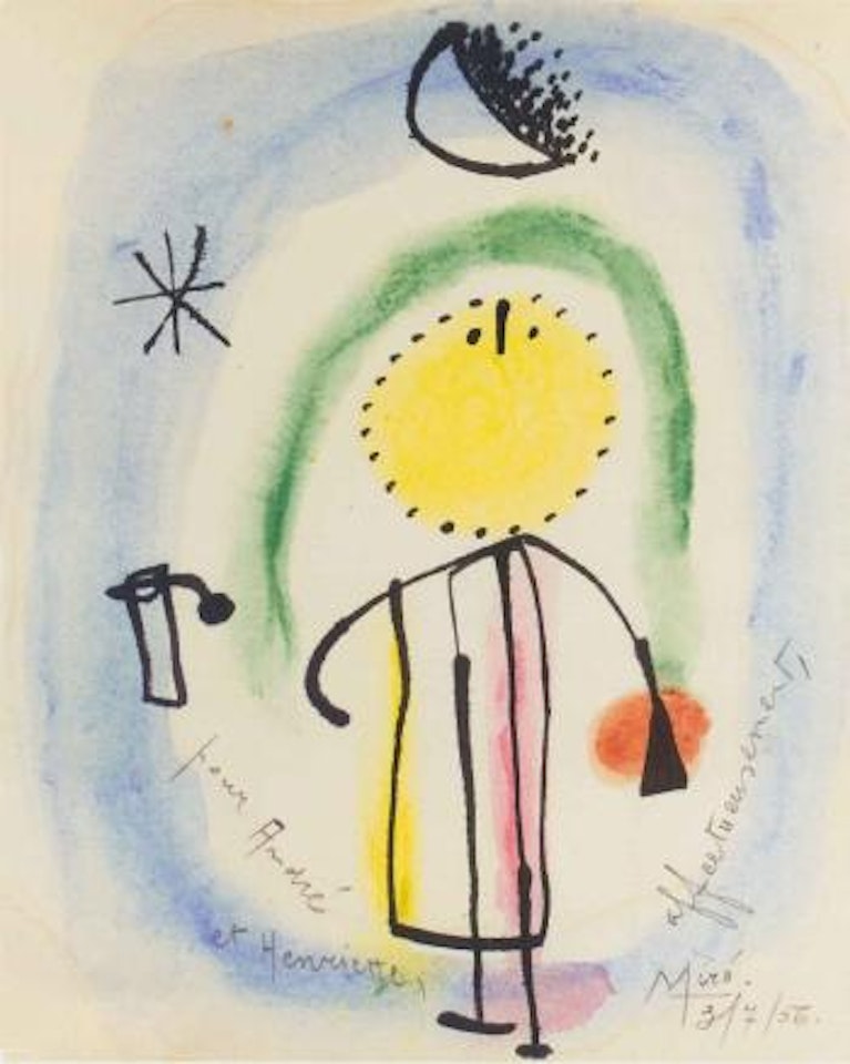 Personnage by Joan Miró