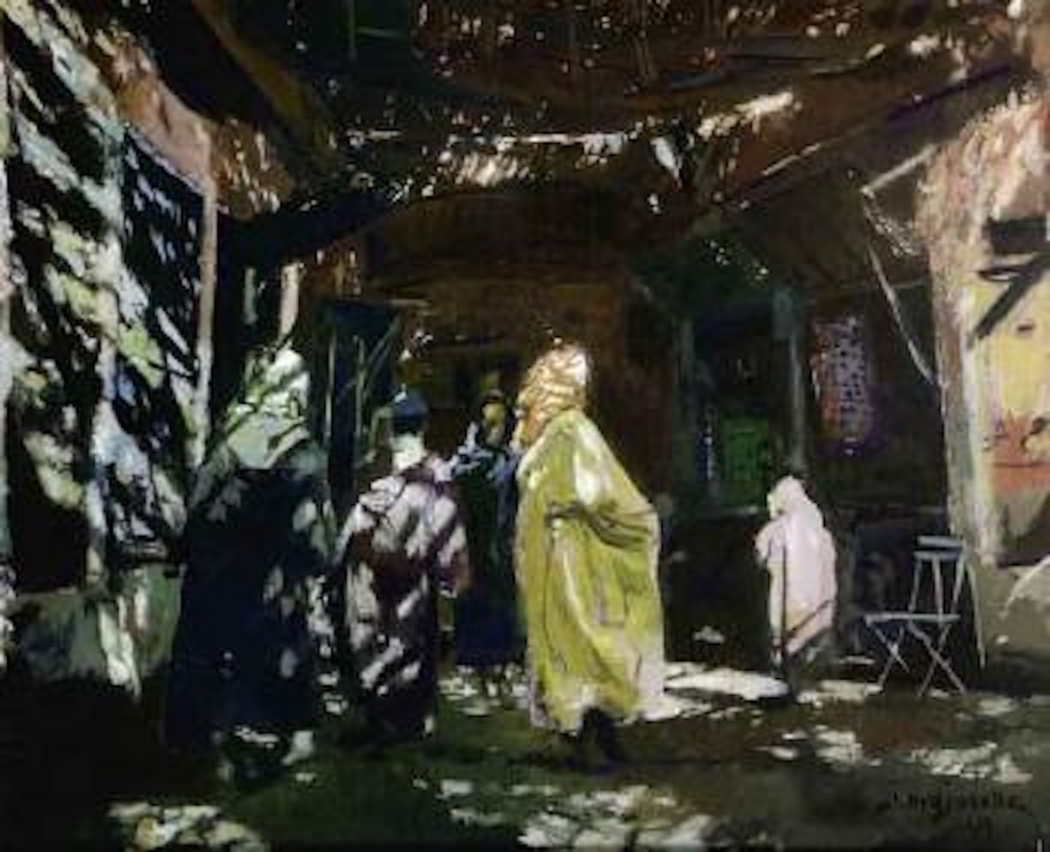 Souk a Marrakech by Jacques Majorelle