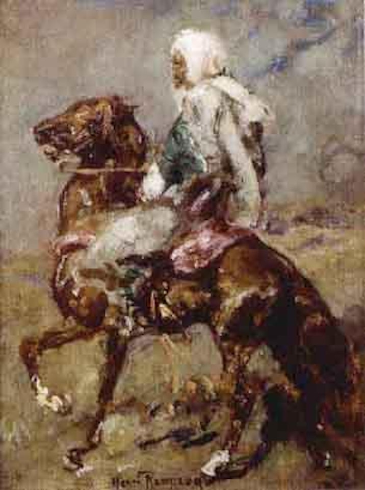 Caid a cheval by Henri Émilien Rousseau