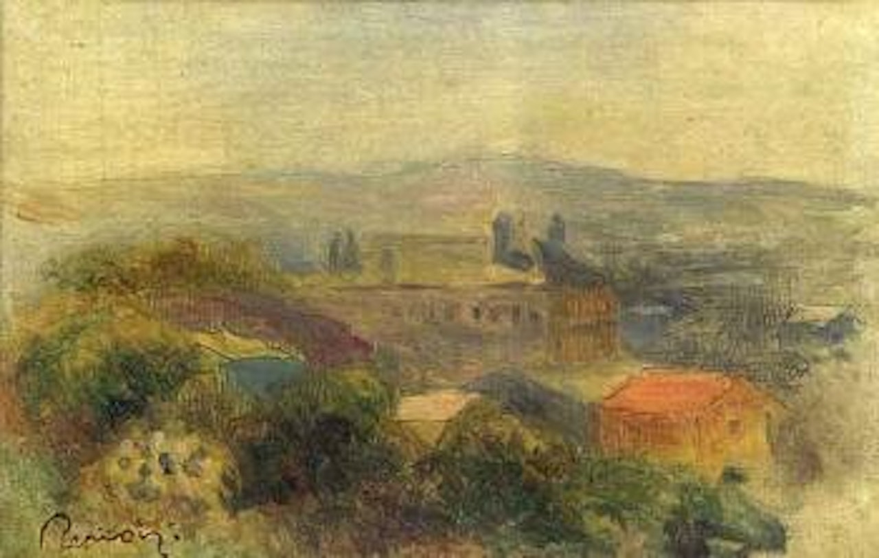 Paris, Montmartre, la rue Caulaincourt by Pierre-Auguste Renoir