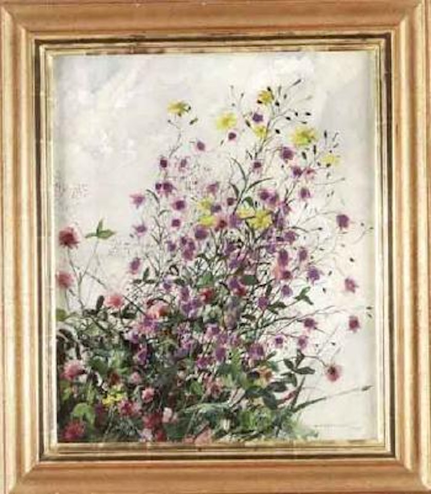 Wild flowers by Olle Hjortzberg