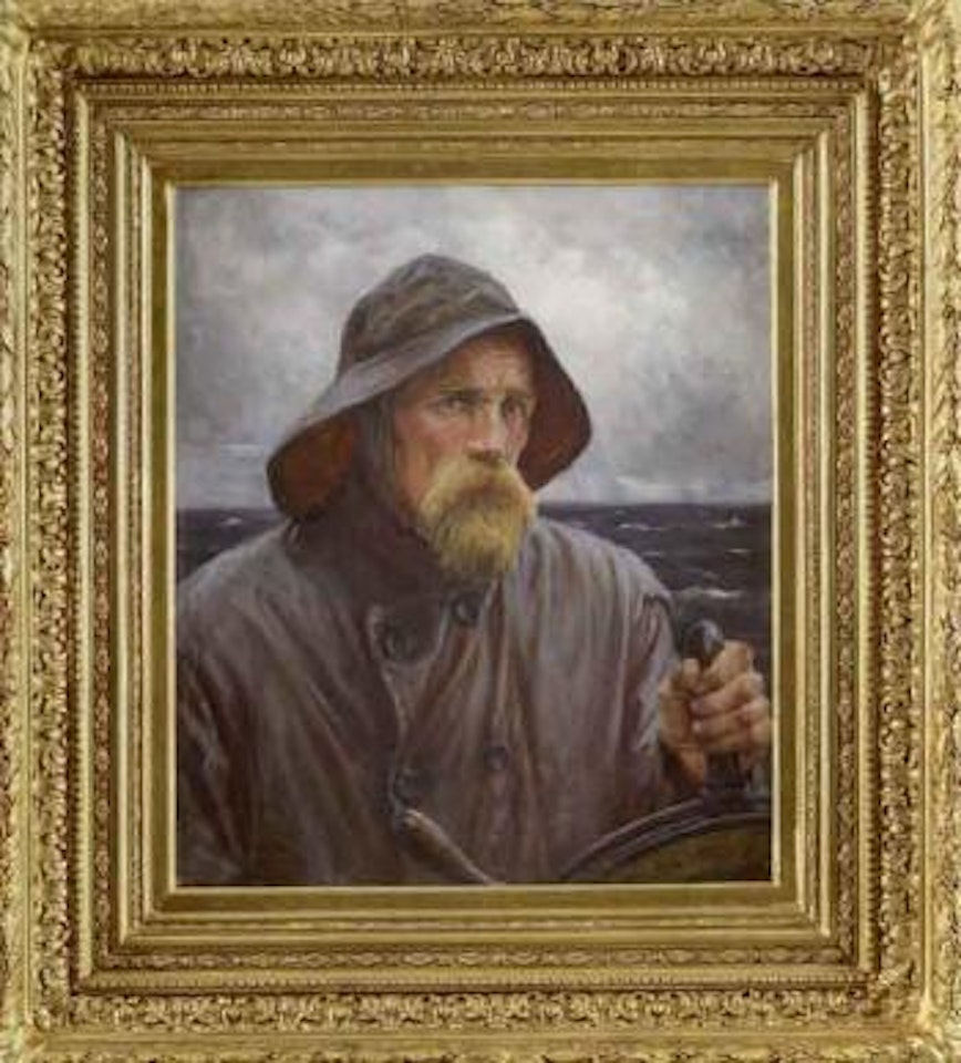 Th pilot - called Nyland's sailor by Albert Edelfelt