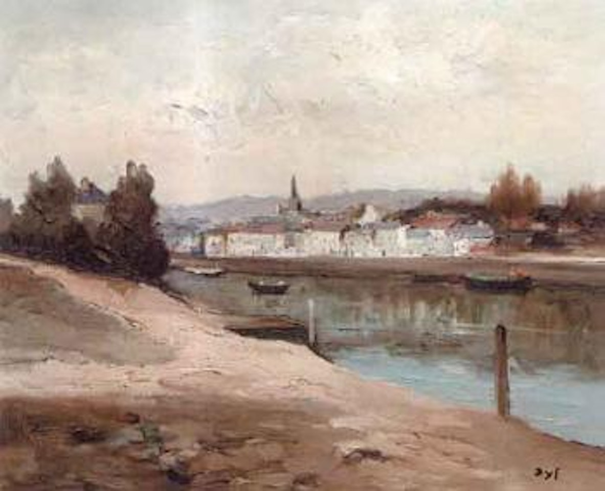 Bord de la Riviere by Marcel Dyf
