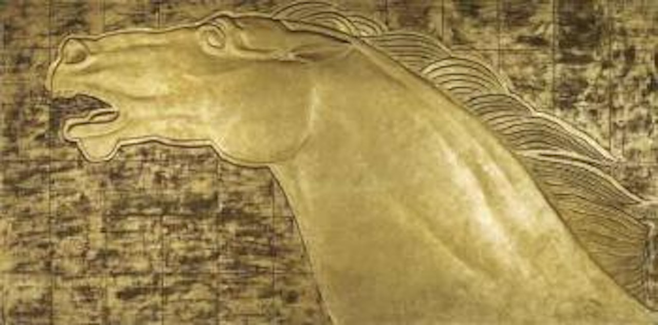 Tete de cheval by Jean Dunand