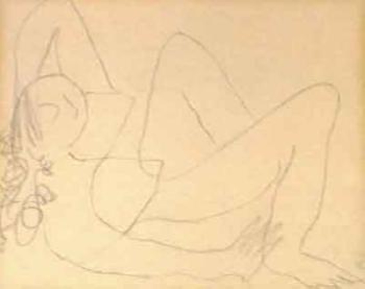 Femme allongee by Henri Laurens