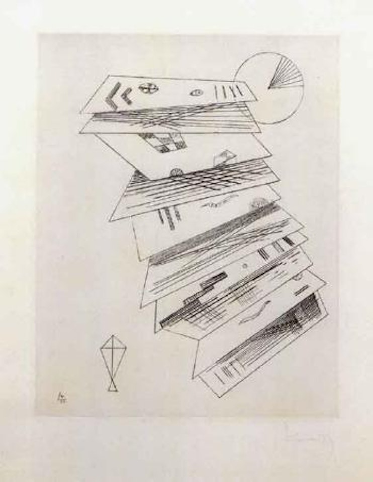 Two plans by Wassily Kandinsky