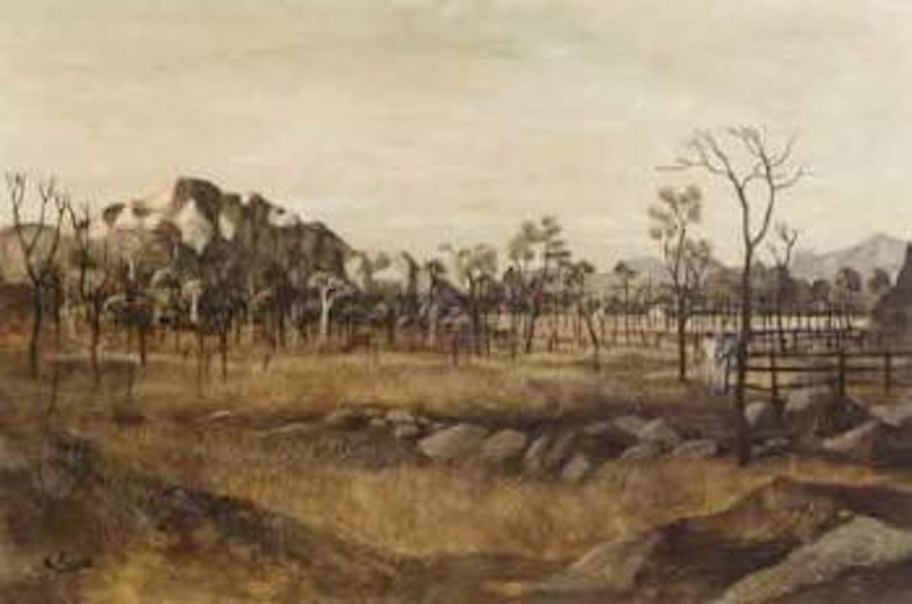 Rocky outcrop, North Queensland by Ray Austin Crooke