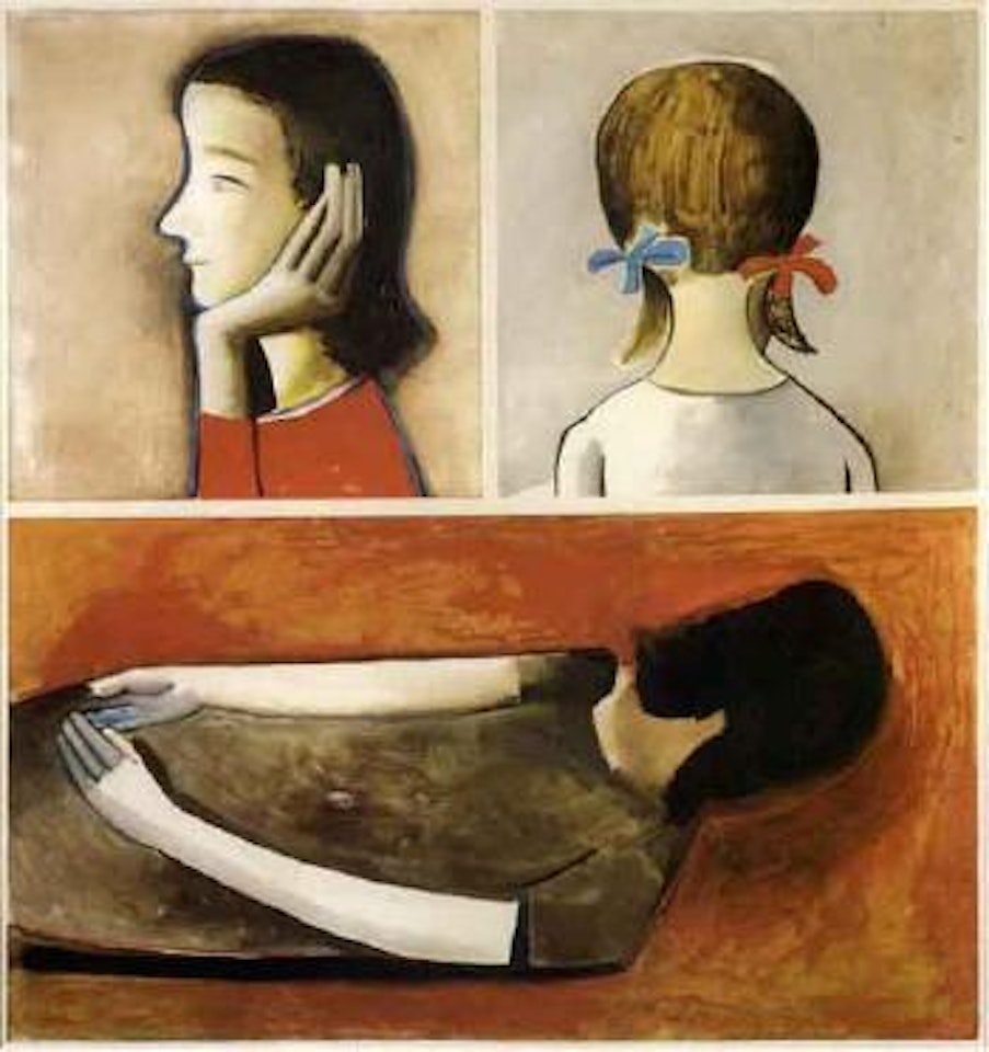 Double image by Charles Blackman