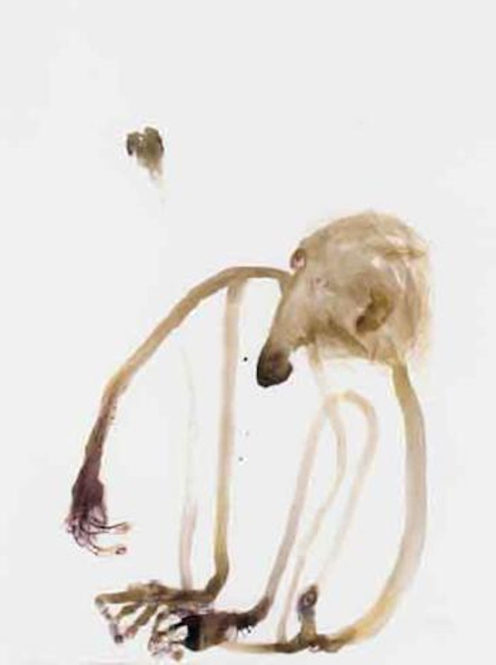 The old monkey by John Olsen