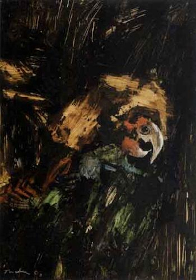 The parrot by Albert Tucker