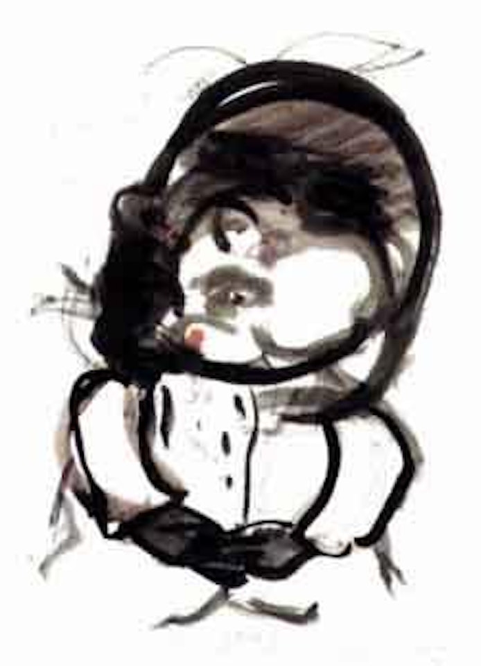 Dream of a baby by Marlene Dumas