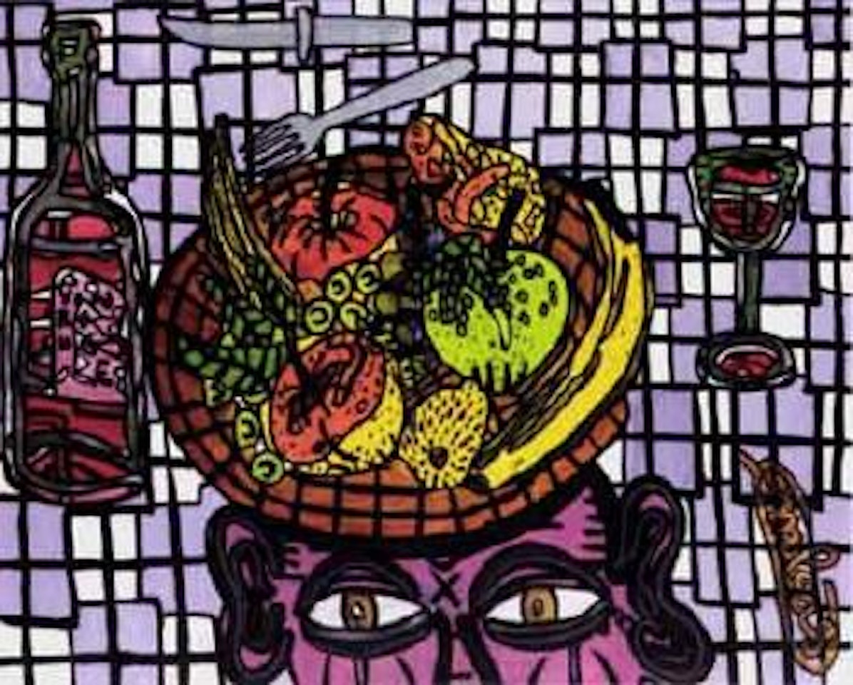 Fruit platter by Robert Combas