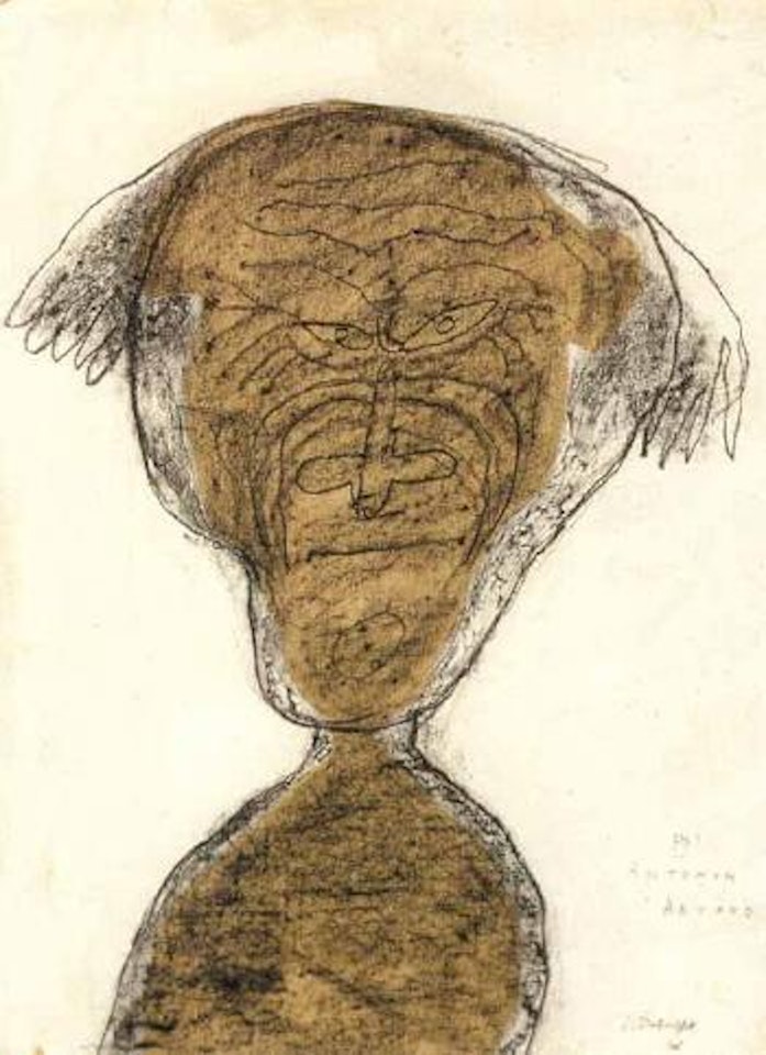Portrait d'Antonin Artaud by Jean Dubuffet
