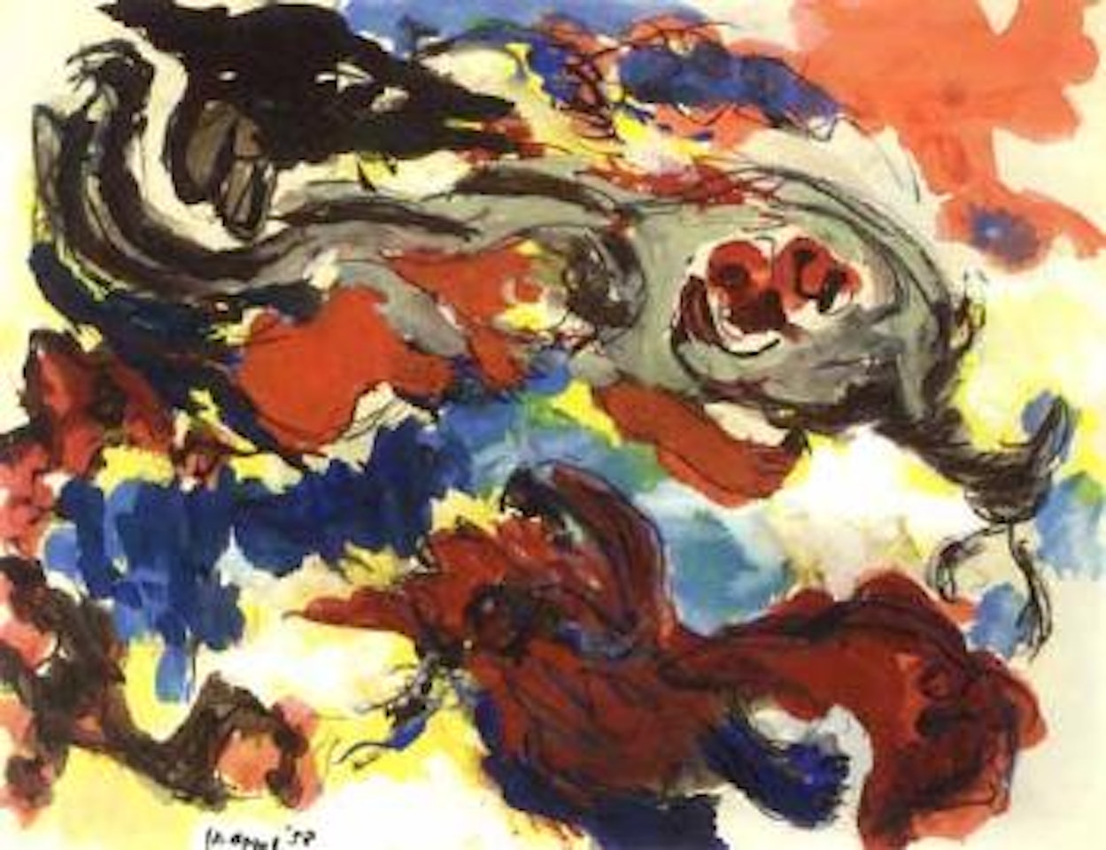 Abstract by Karel Appel
