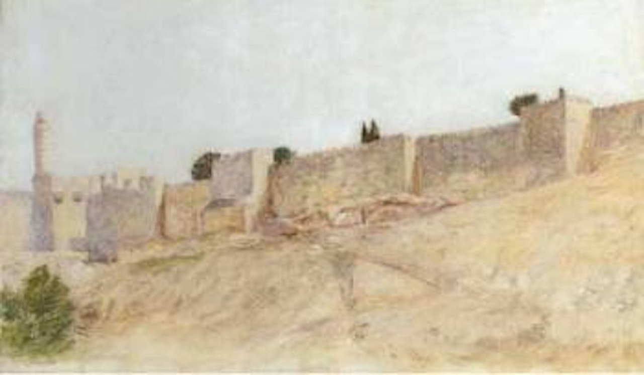 La Citadelle, Jerusalem by Avigdor Arikha