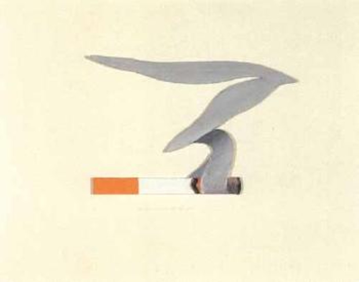Smoking cigarette no.1 by Tom Wesselmann
