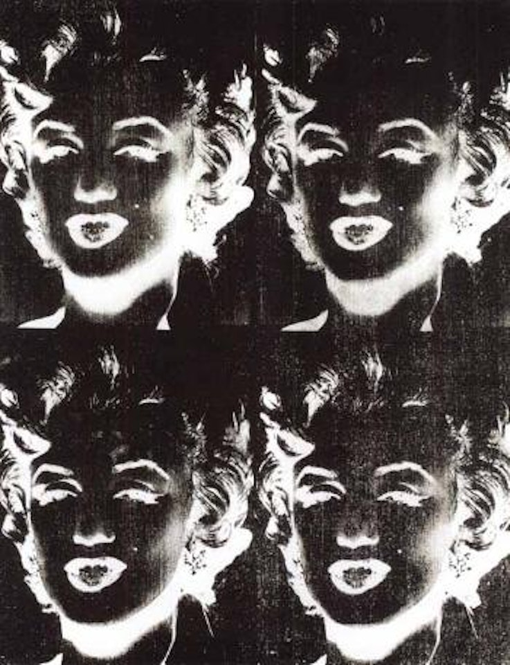 Four Marilyns by Andy Warhol