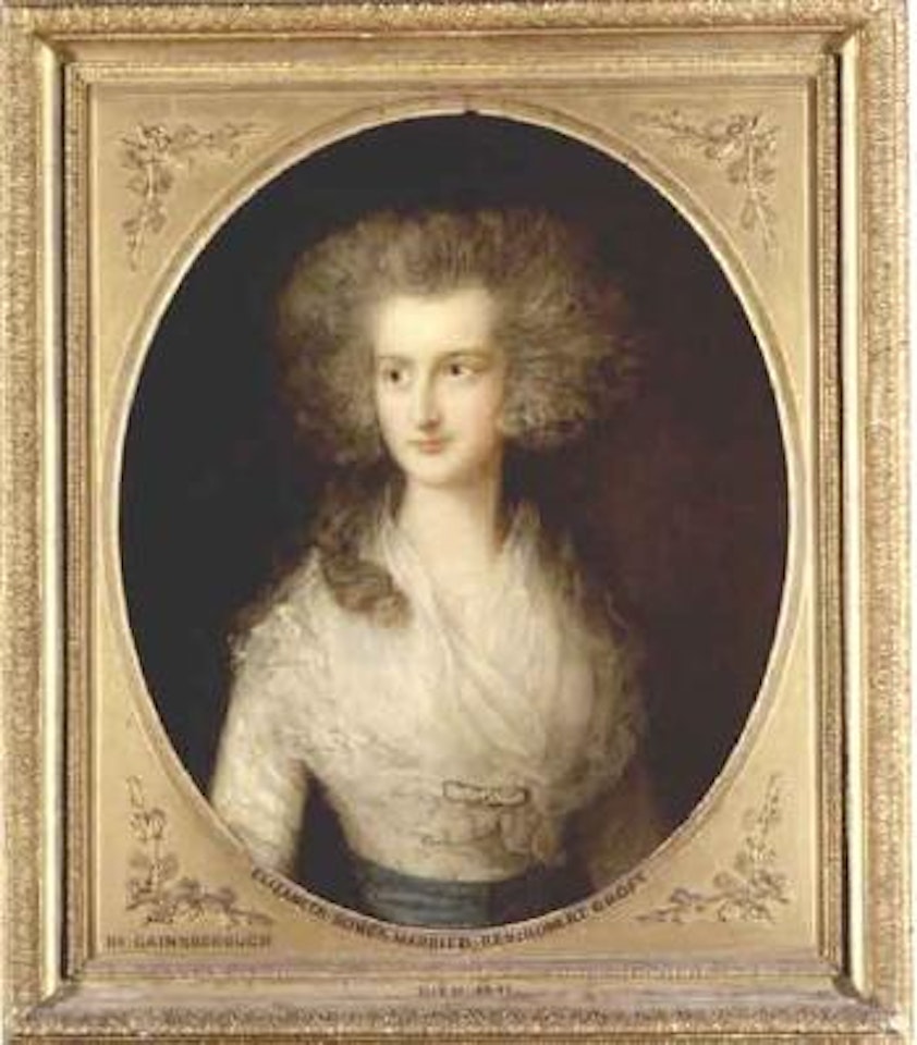 Portrait of Elizabeth Bowes, Mrs Croft by Thomas Gainsborough
