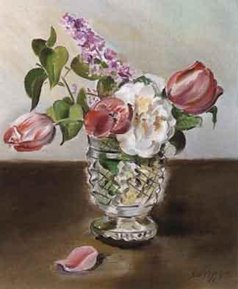 Vase de tulipes by Leopold Survage