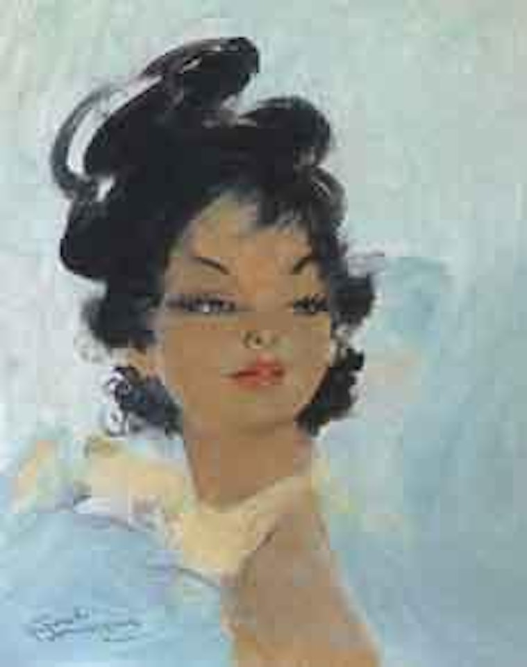 Portrait de Ninka by Jean Gabriel Domergue