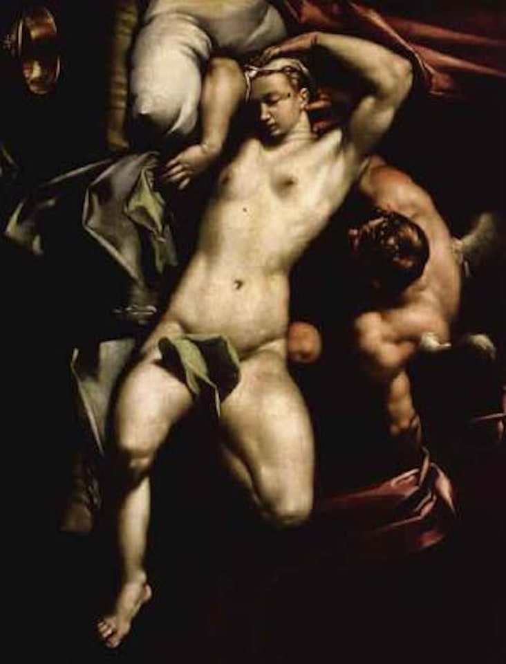 Cupid and Psyche by Dutch School