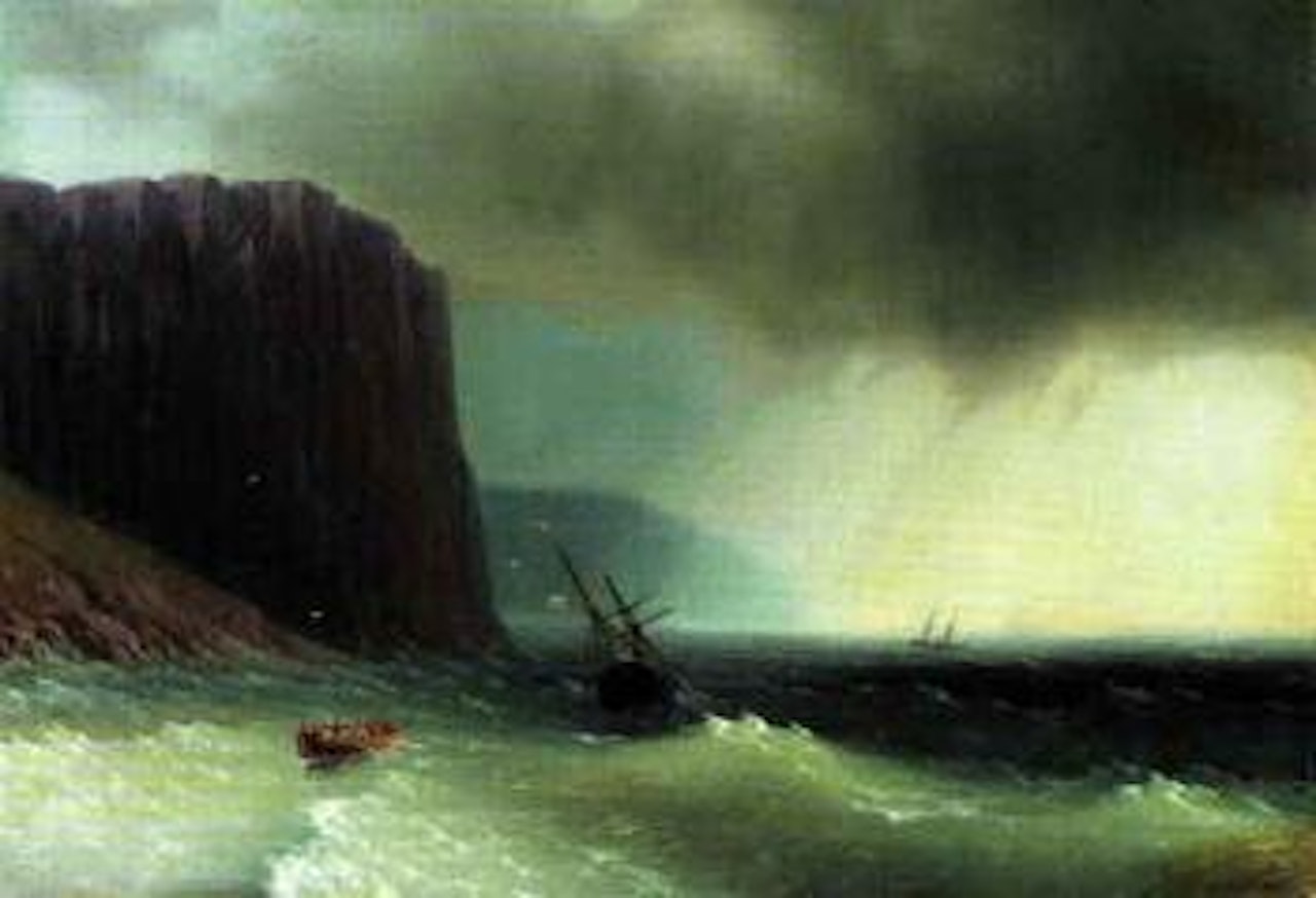 Rescue by Ivan Konstantinovich Aivazovsky