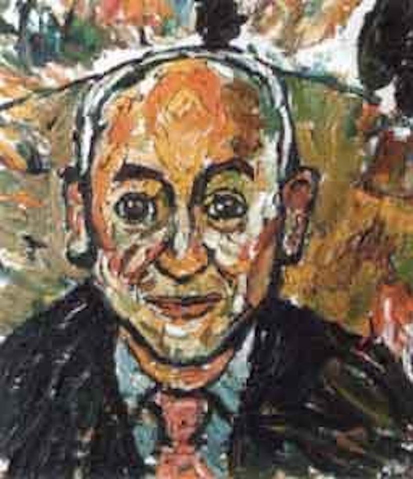 Portrait of an unknown sitter by John Bratby
