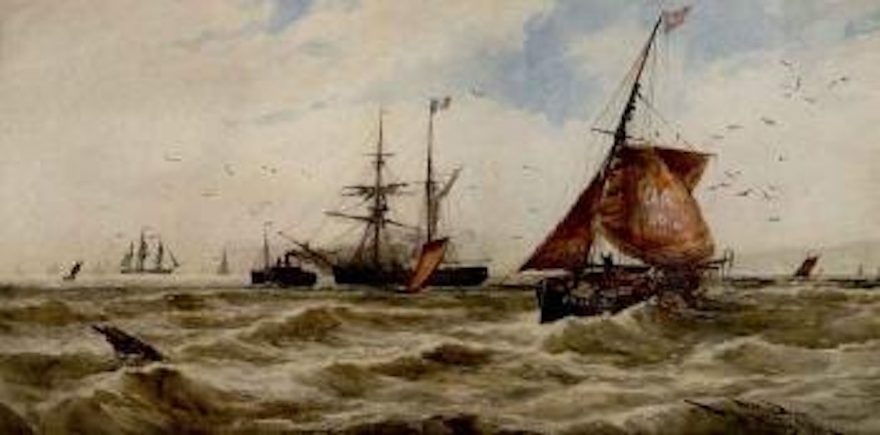 Near Dover by Thomas Bush Hardy