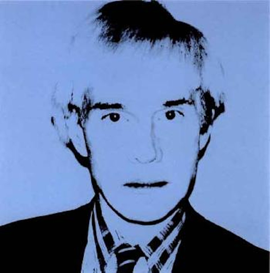 Self portrait by Andy Warhol