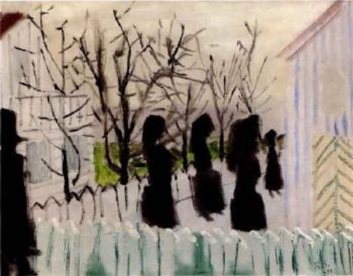 Sunday walk by Ragnar Sandberg