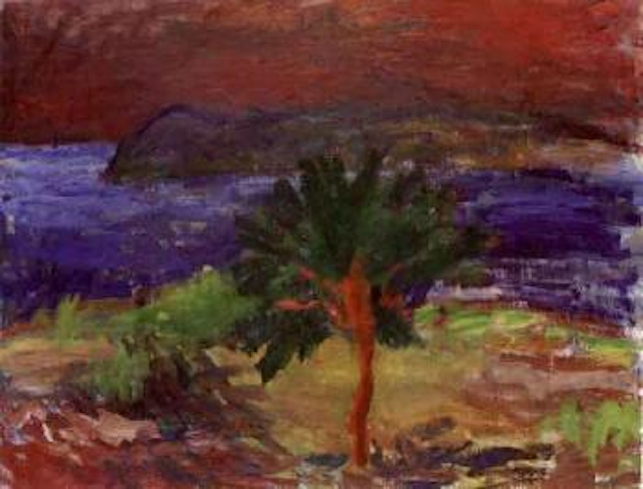 By the sea at Stenungs Island by Ivan Ivarson