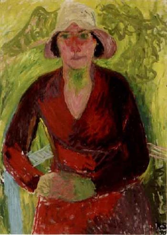 Woman from Borgholm by Ragnar Sandberg