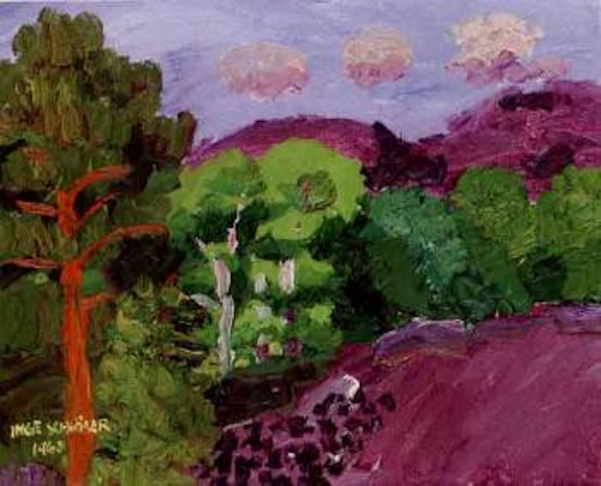 Mountain landscape, Valfjall, Koster by Inge Schiöler
