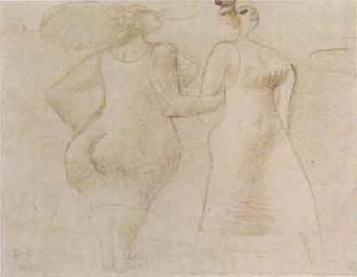 Woman on the Riviera by Le Corbusier