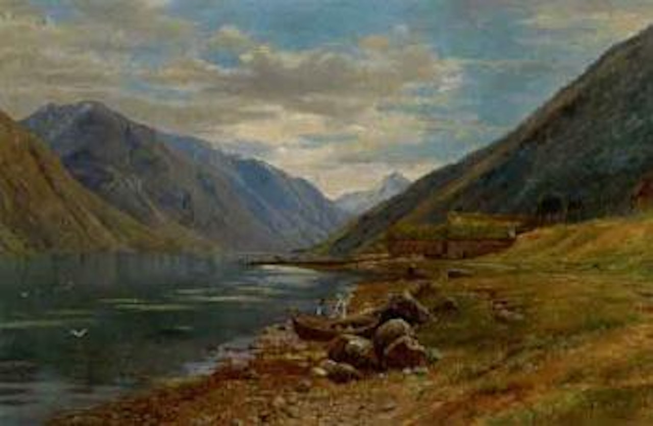 Fjord landscape from the west coast by Anders Monsen Askevold