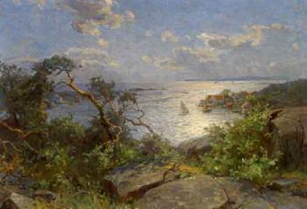 From Brekkesto, Lillesand by Even Ulving