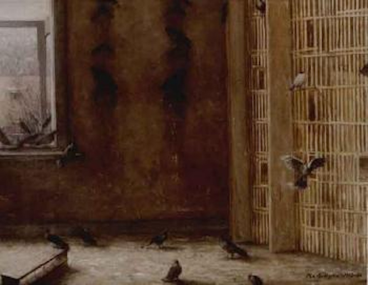 Bertil Klementsson's dove-cote in Vannas town by Ola Billgren