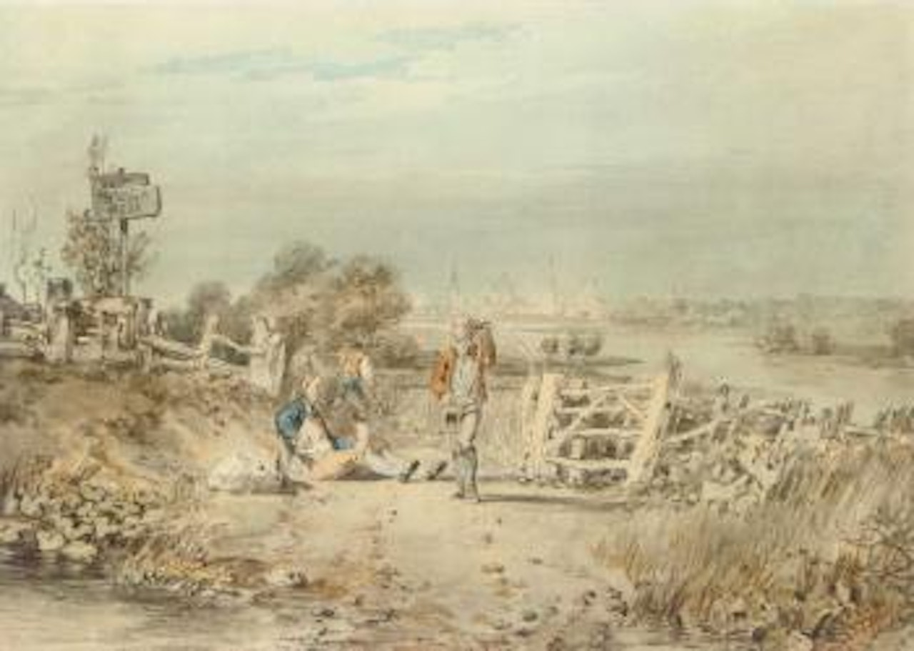 Distant view of Oxford by Joseph Mallord William Turner