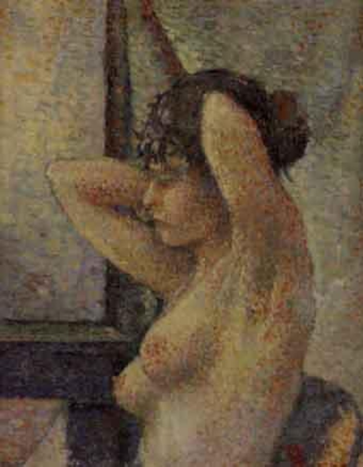 Nu en buste aux bras leves by Maximilien Luce