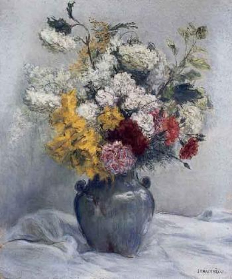 Bouquet de fleurs by Jean Francois Raffaelli