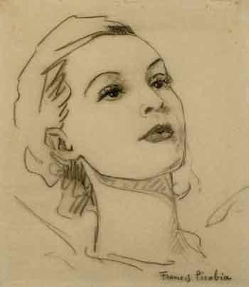 Portrait de jeune femme by Francis Picabia